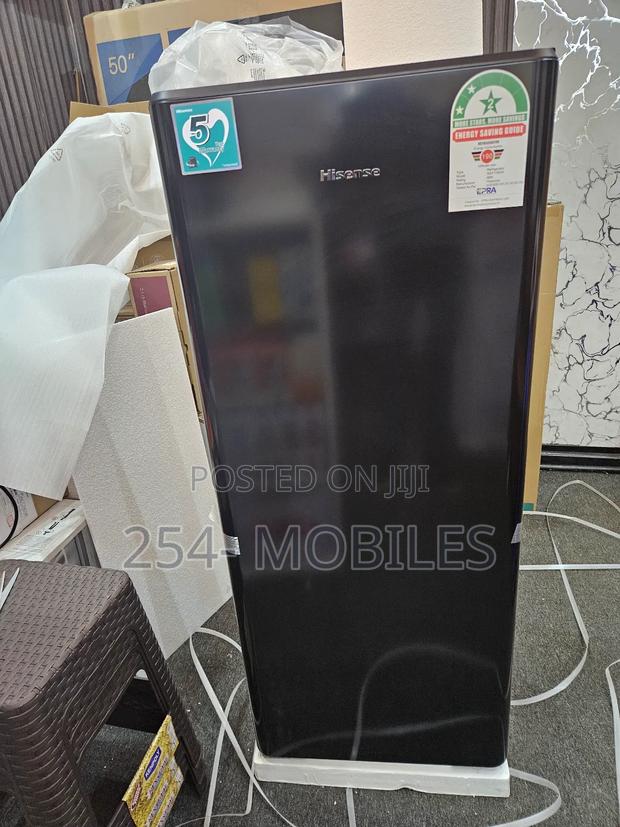 Hisense Single Door Fridge 176l (Black) Ref176dr