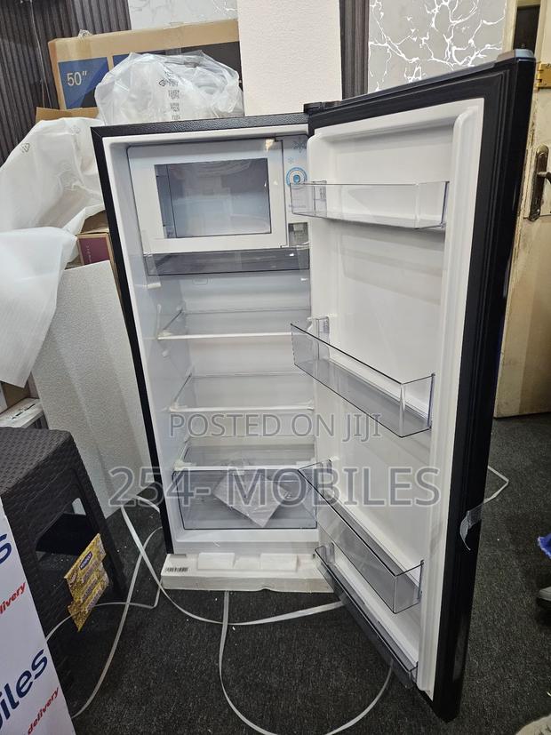 Hisense Single Door Fridge 176l (Black) Ref176dr - thumbnail 2