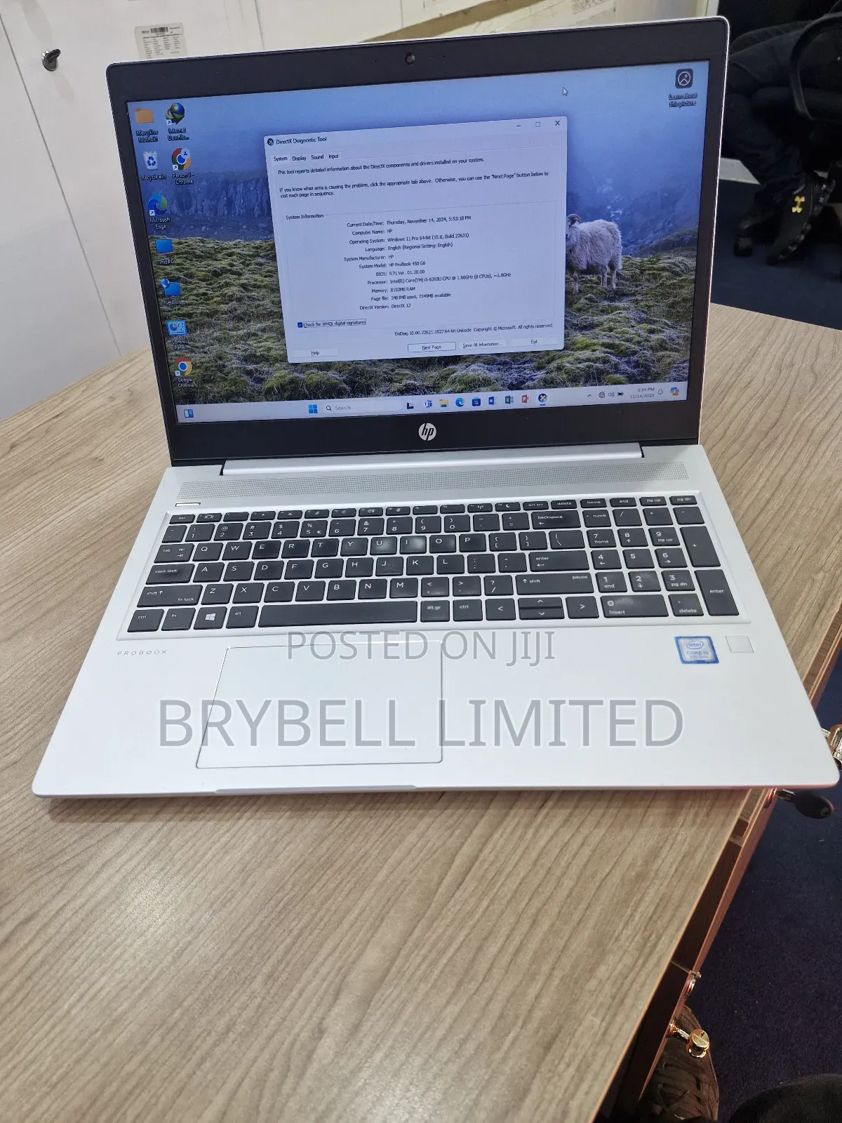 Laptop HP ProBook 450 G6 8GB Intel Core I5 SSD 500GB