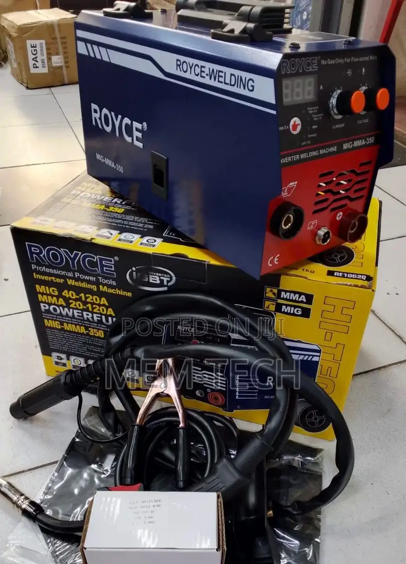 Royce Gasless Mig Welder 350 Amps With 1kg Mig Wire