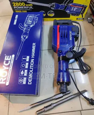 Royce Demolition Hammer Drill Now Available 2800 Watts