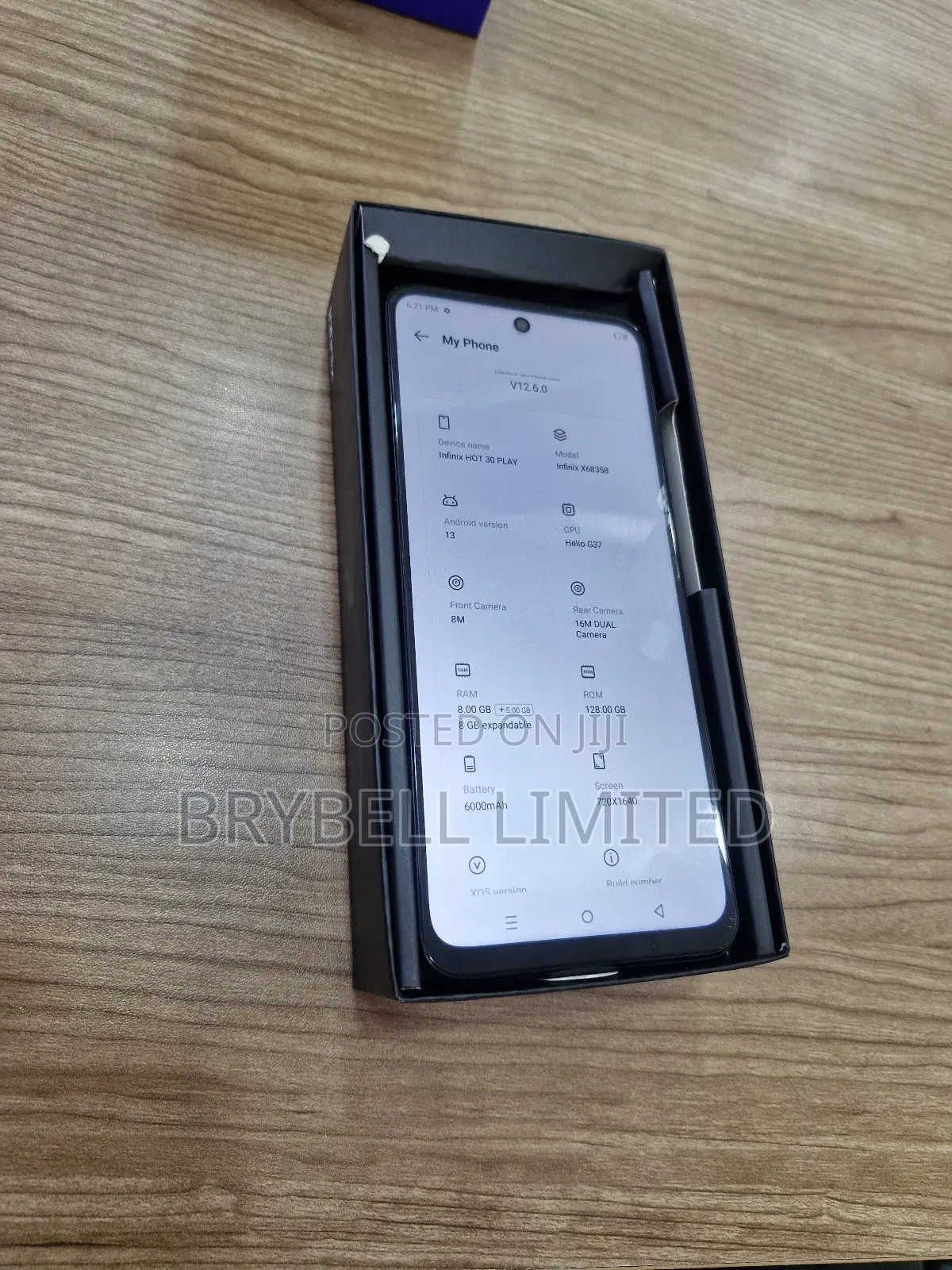 Infinix Hot 30 Play 128 GB Blue