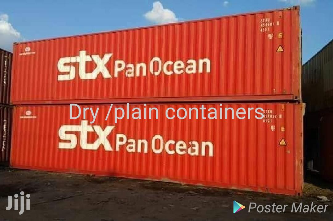 Standard Size Shipping Containers