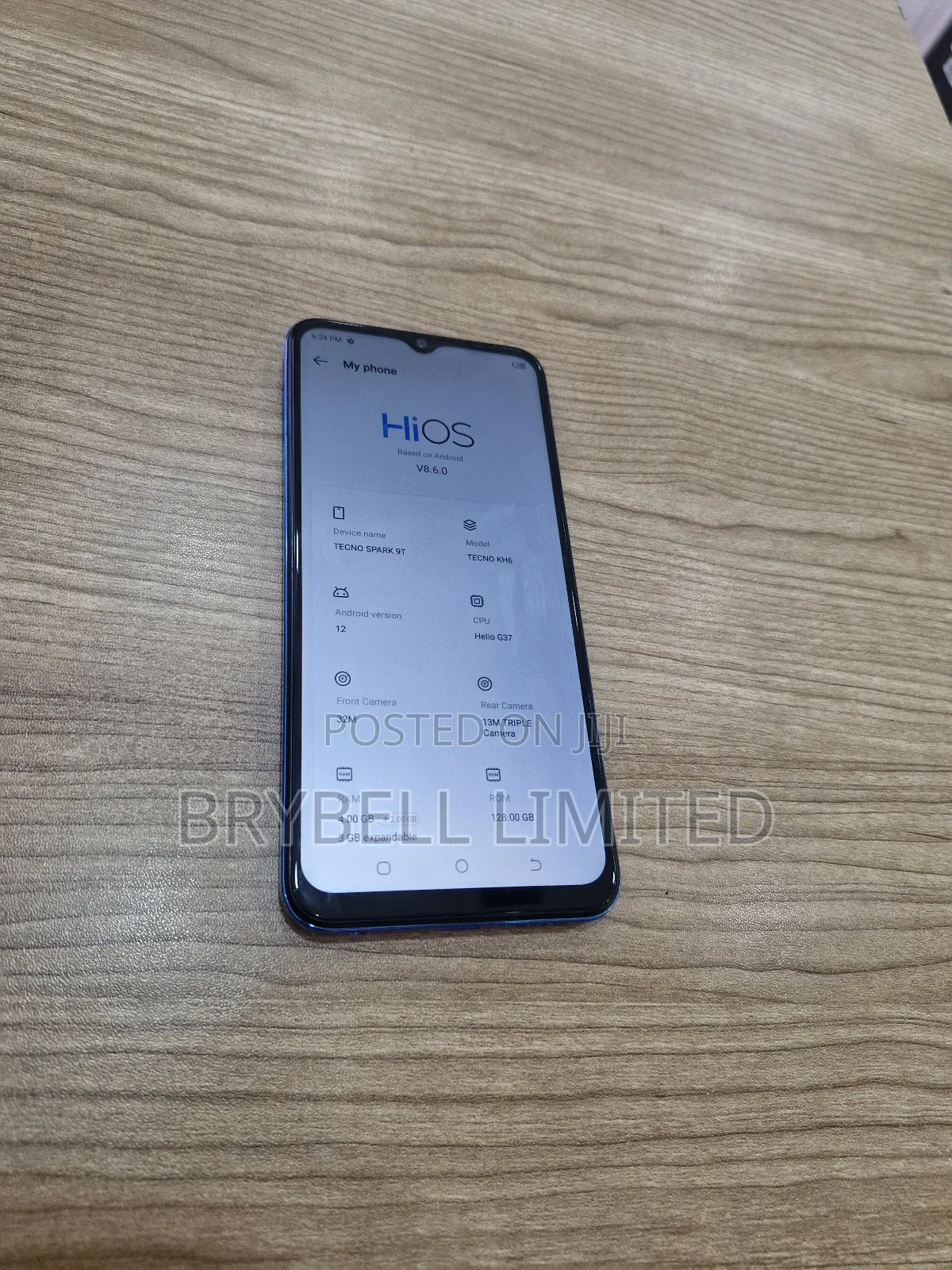 Tecno Spark 9T 128 GB Blue
