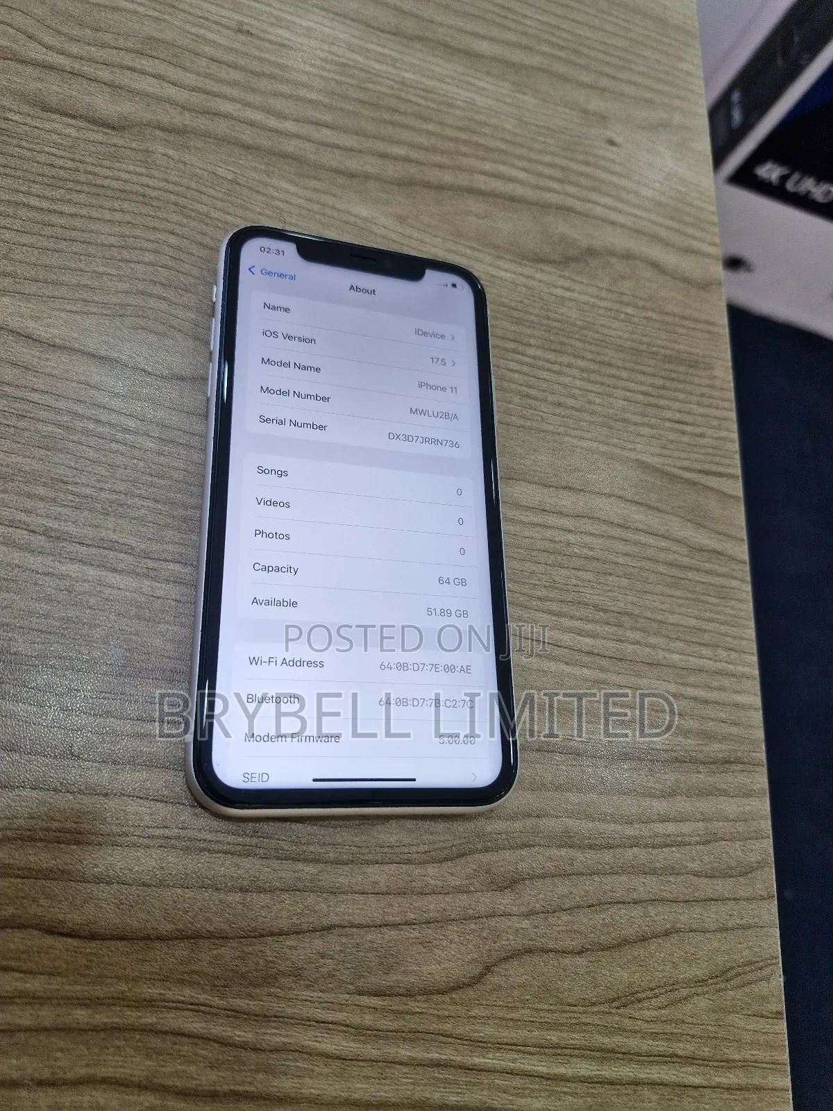 Apple iPhone 11 64 GB White