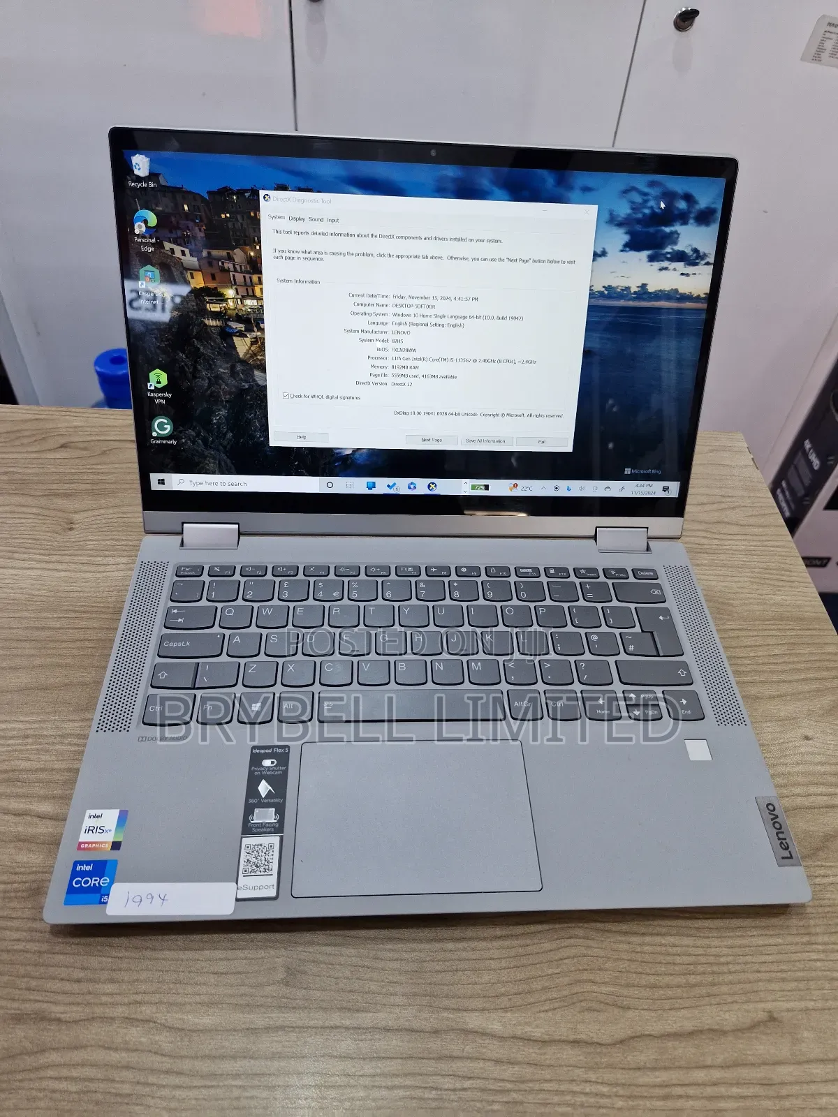 Laptop Lenovo IdeaPad Flex 15 8GB Intel Core I5 SSD 500GB