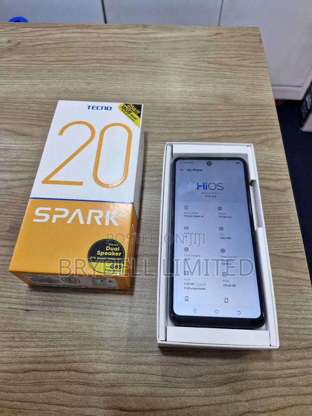 Tecno Spark 20 256 GB Black - thumbnail 3
