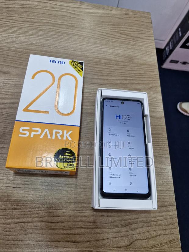 Tecno Spark 20 256 GB Black - thumbnail 4