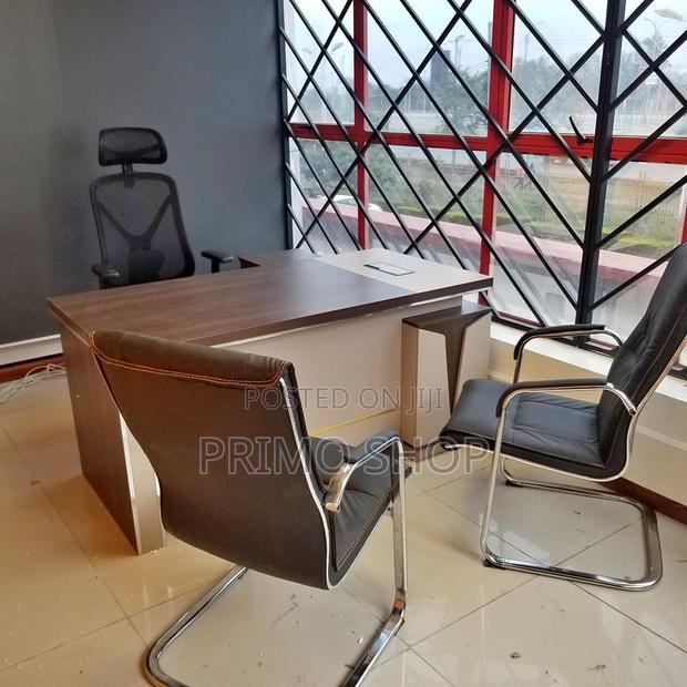 Office Desk; 1.6 Meters L-Shaped Executive Office Table - main view