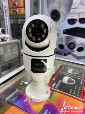 Bulb PTZ Cameras Dual Lens
