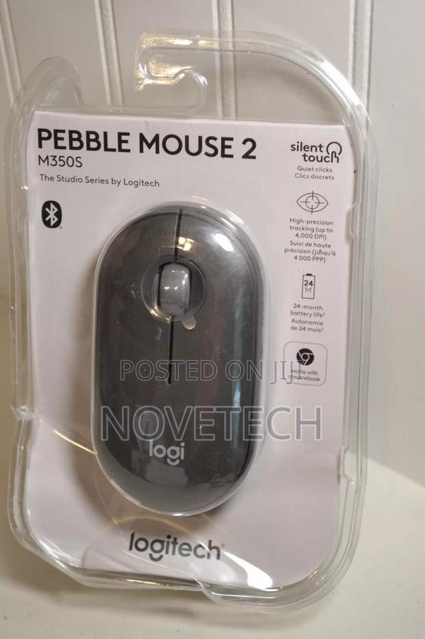 ORIGINAL Logitech Portable Wireless Mouse M350S Pebble 2 - thumbnail 2