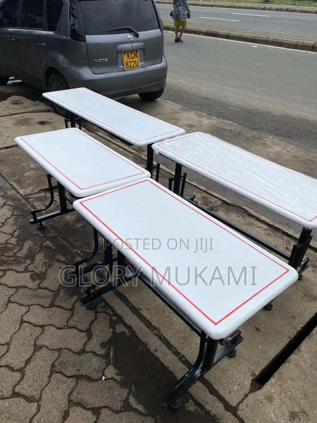White Marble Restaurants and Bar Tables