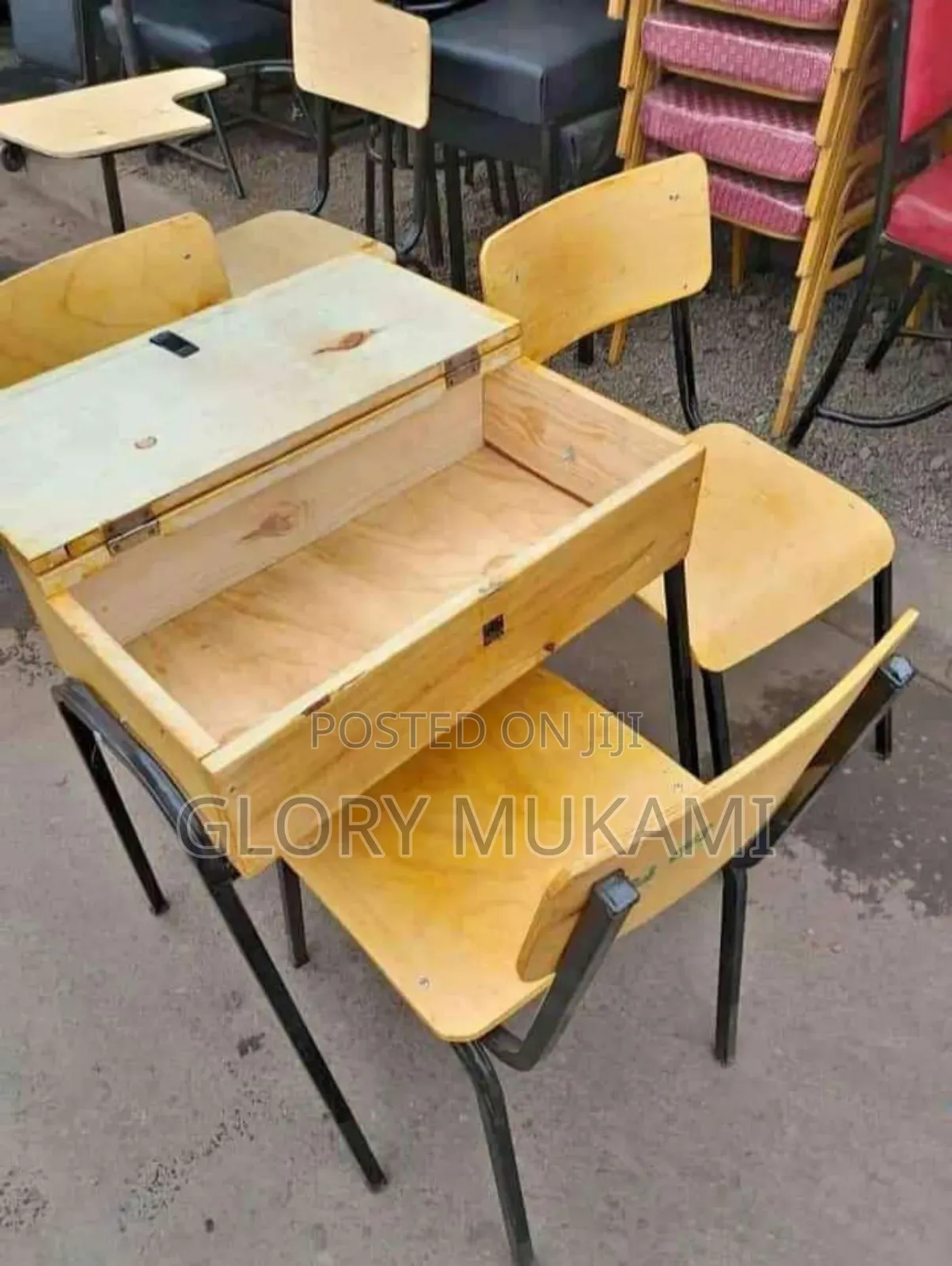 Varnished Primary School Lockers