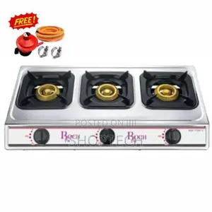 Roch 3 Burner Gas Cooker Table Top