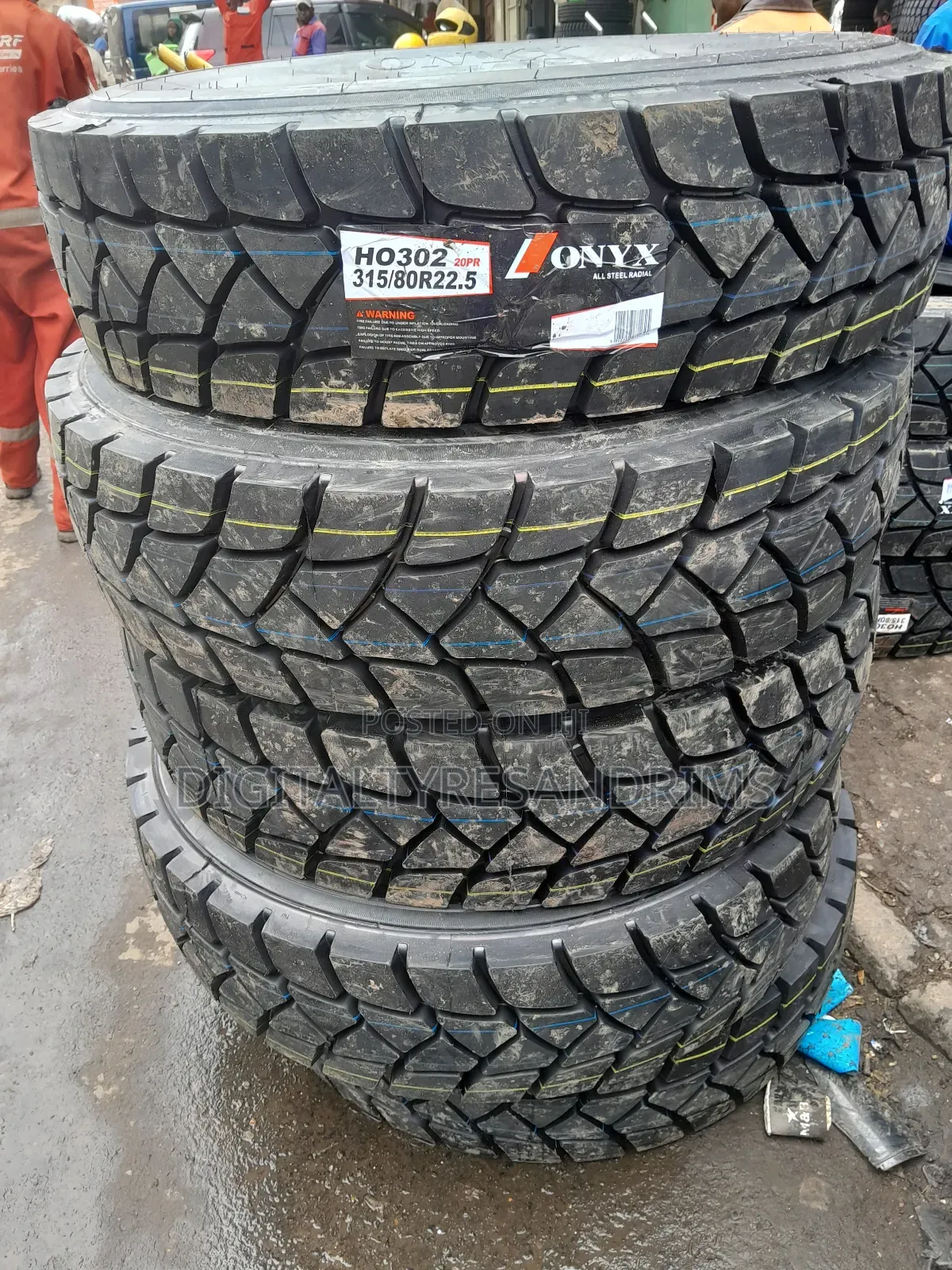 315/80r22.5 Onyx Tyres Brand New