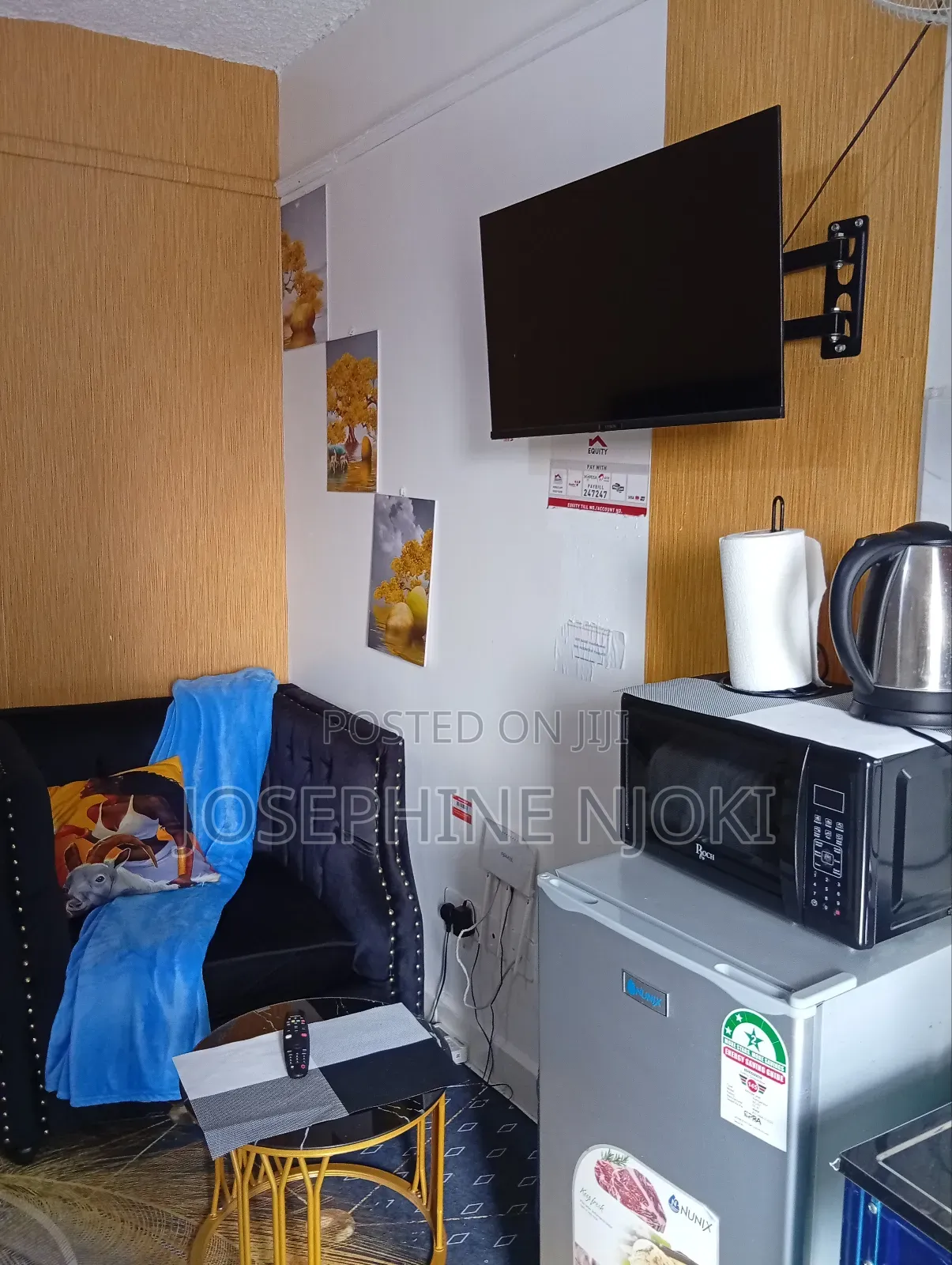 Studio Airbnb Syokimau Katani Road at Tumaini Apartment