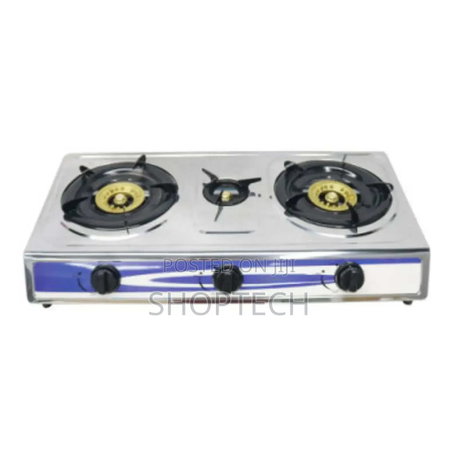 Eurochef 3 Burner Gas Cooker Table Top