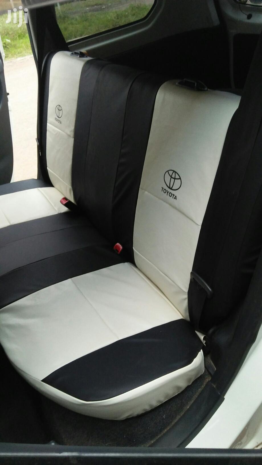 Seat Covers Black And White