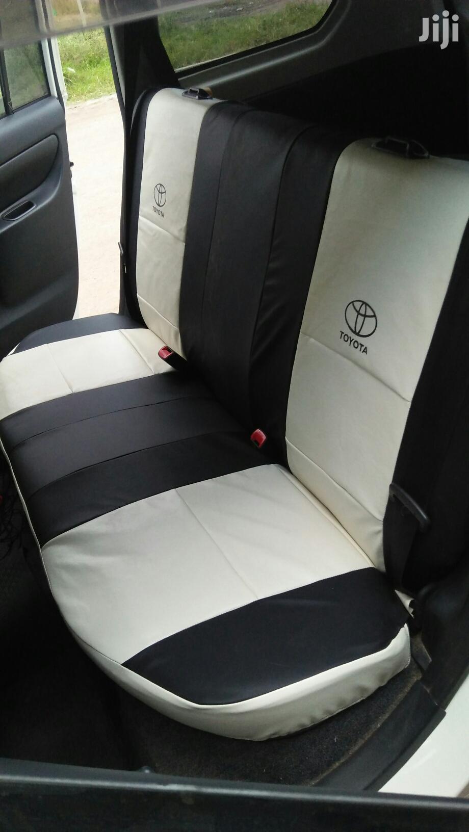 Seat Covers Black And White