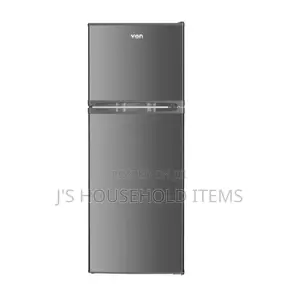 Von VRT-181drax Double Door Fridge - 181l, Inox