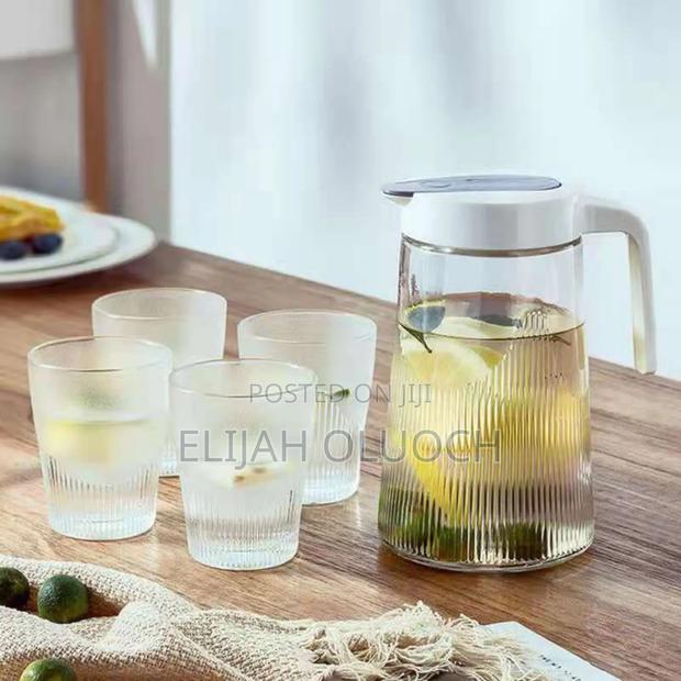 5pcs Glass Water Set - main view