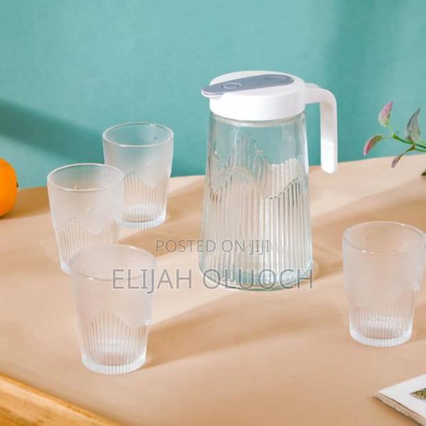 5pcs Glass Water Set - thumbnail 2