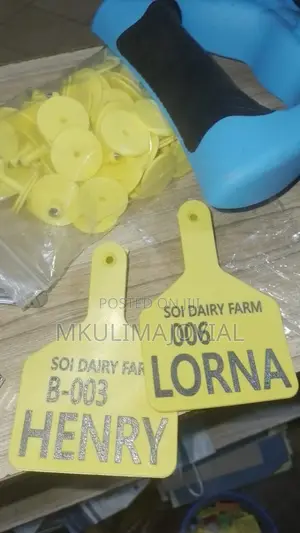 Customized Z Tag Cow Cattle Ear Tags Laser Engraved