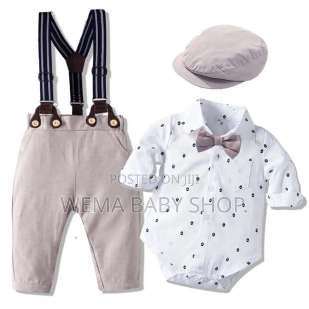 3pcs Baby Boy Outfit Set