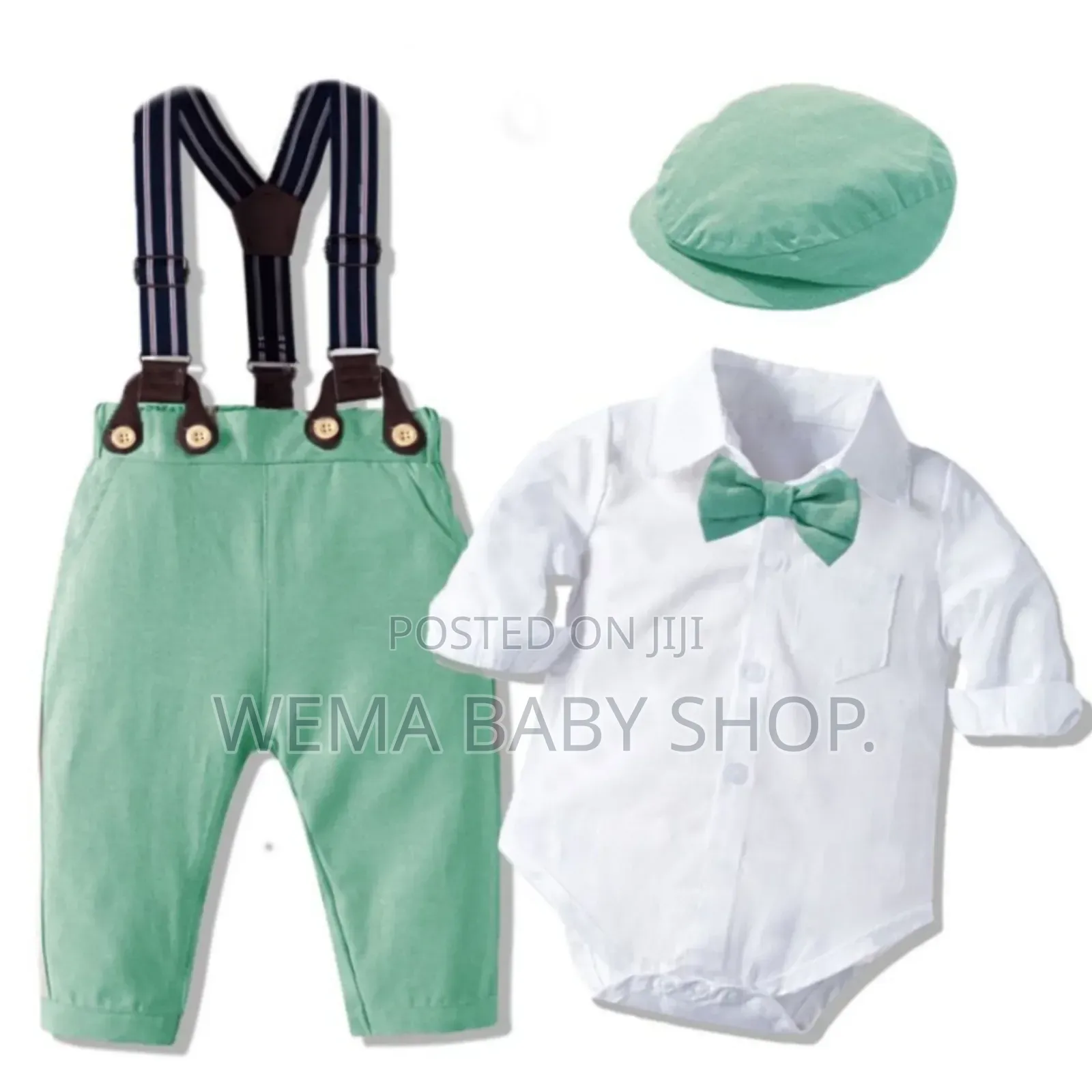 3pcs Baby Boy Outfit Set