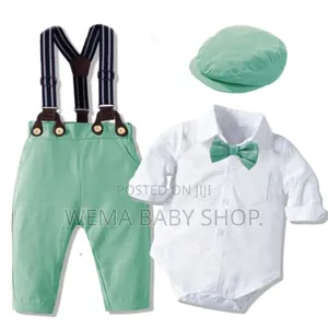 3pcs Baby Boy Outfit Set