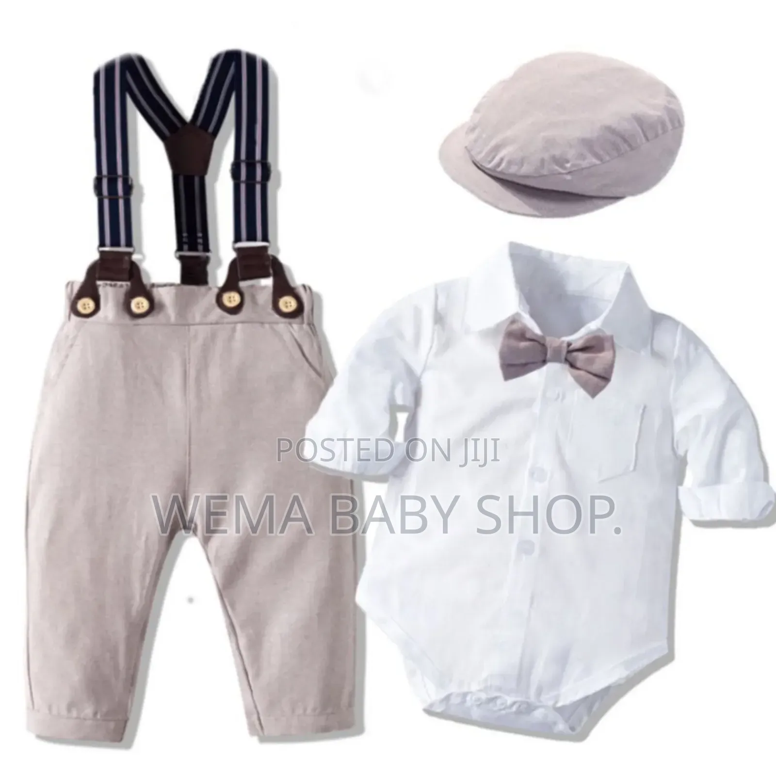 3pcs Baby Boy Outfit Set