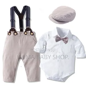 3pcs Baby Boy Outfit Set