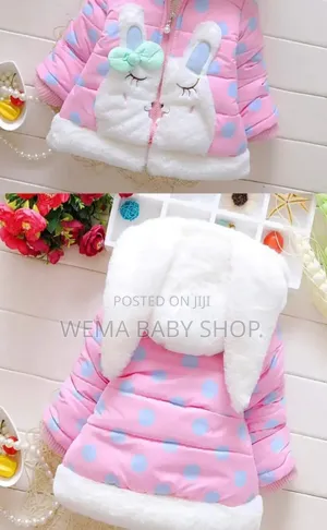 Kid Girls Warm Cotton Coats