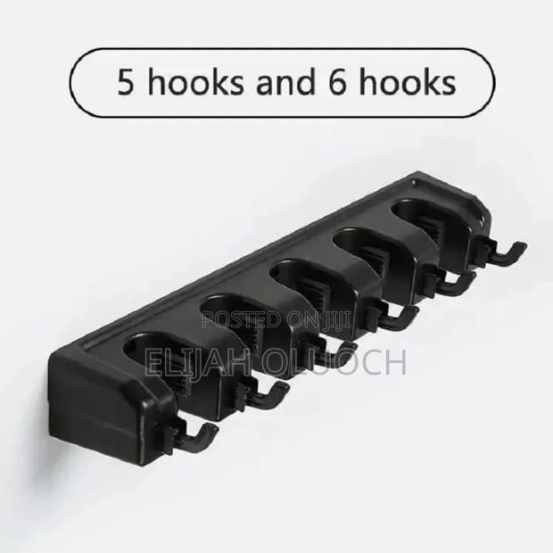 Wall Mounted Broom Holder - thumbnail 2