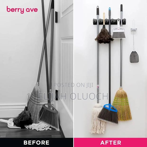 Wall Mounted Broom Holder - thumbnail 3