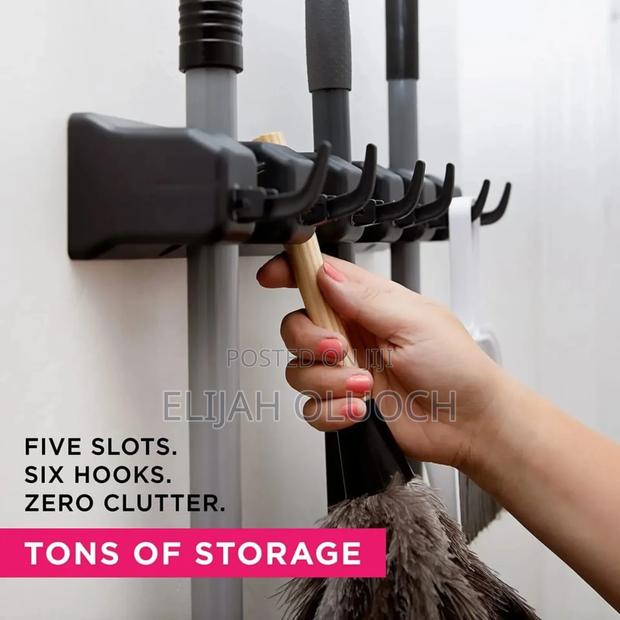 Wall Mounted Broom Holder - thumbnail 4