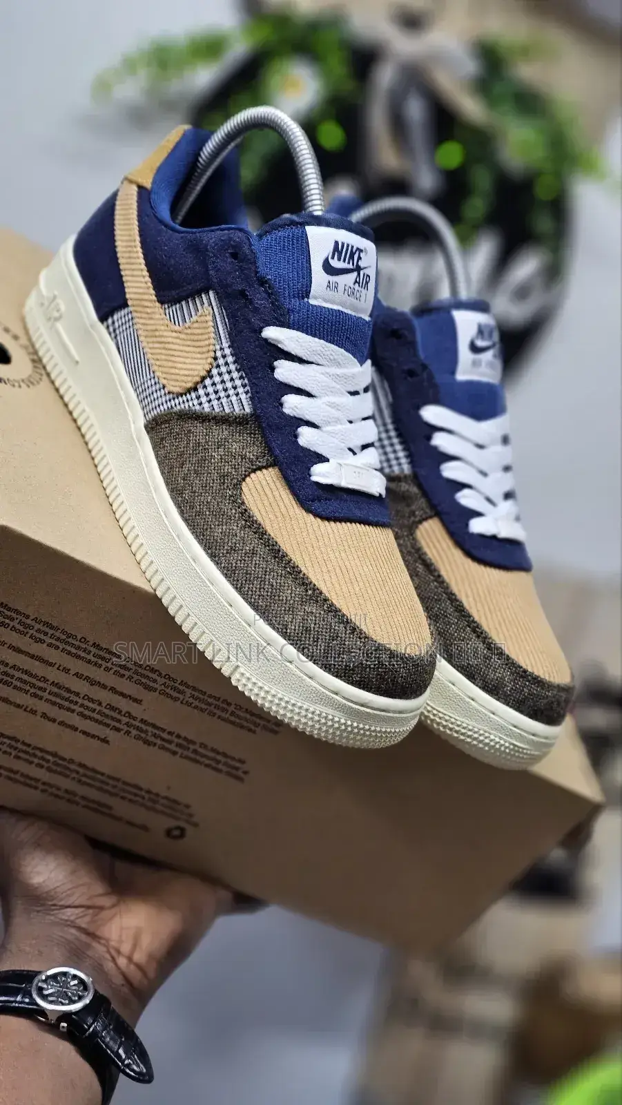 NEW Airfoce 1 Tweed Corduroy