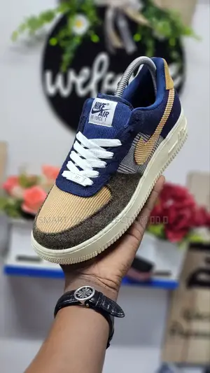 NEW Airfoce 1 Tweed Corduroy