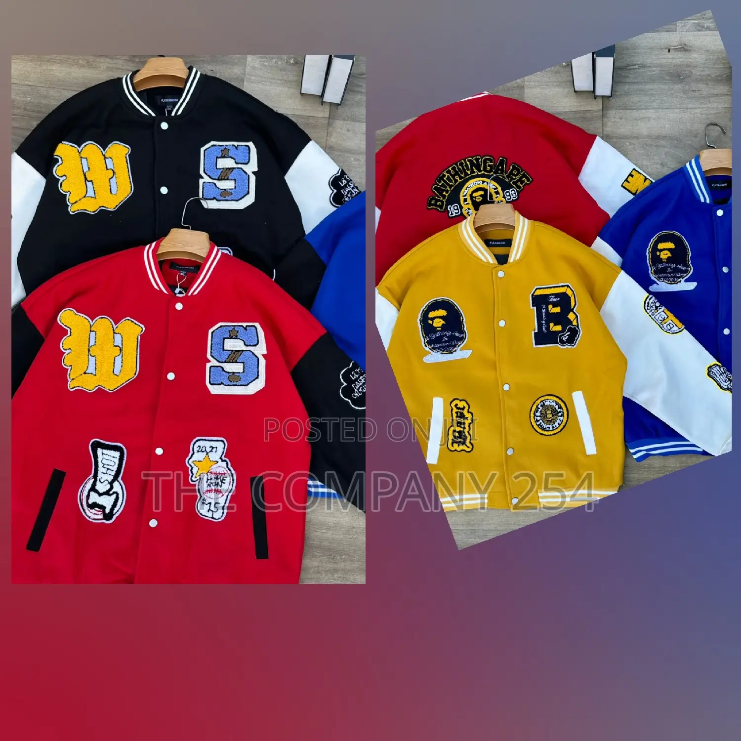 Ws Wb Lv Designer Unisex College Nba Jackets
Ksh.3500