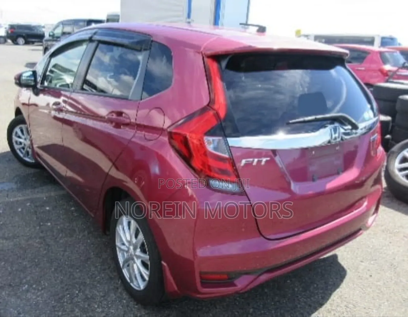 Honda Fit 2017 Red