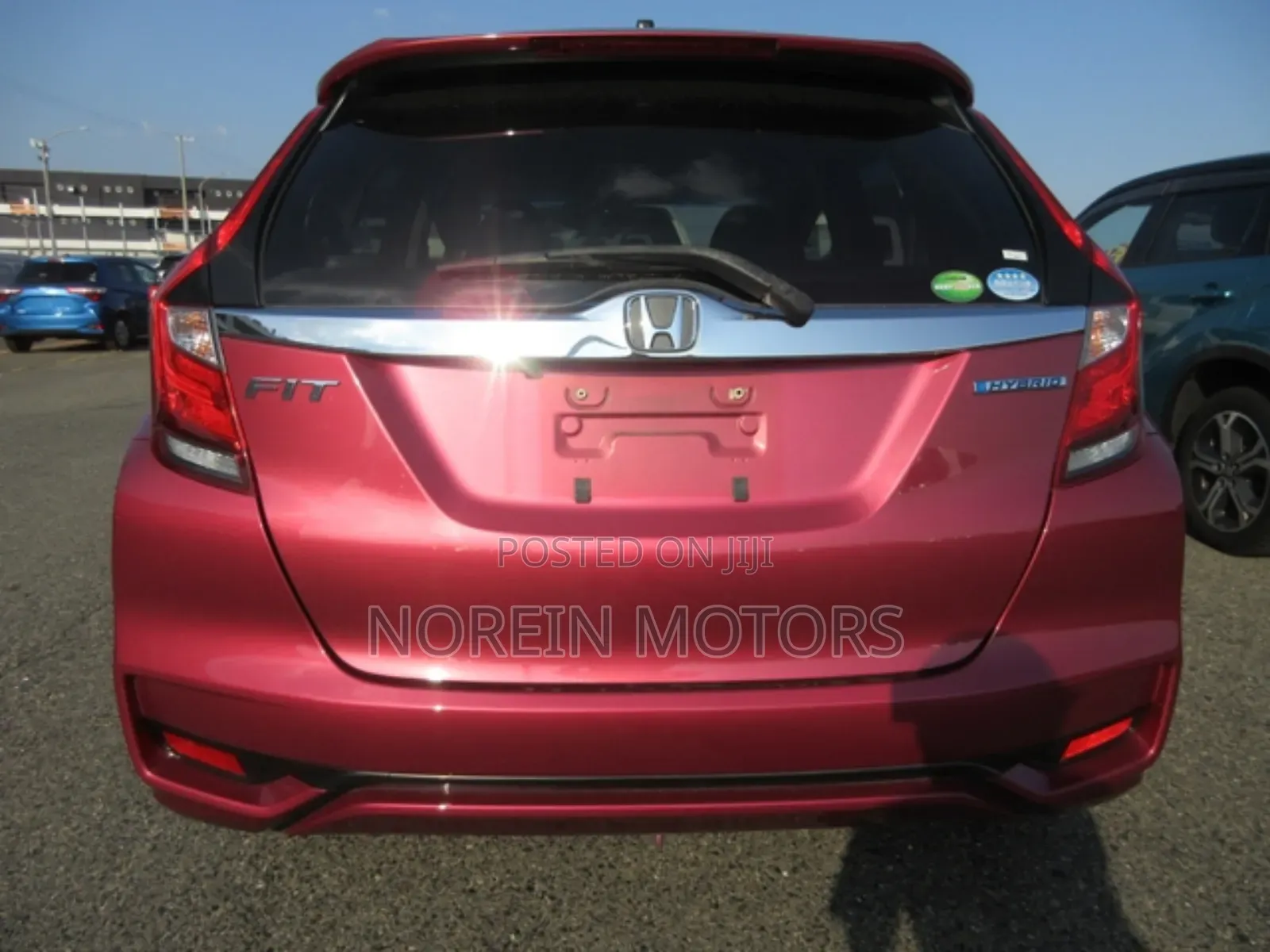 Honda Fit 2017 Red