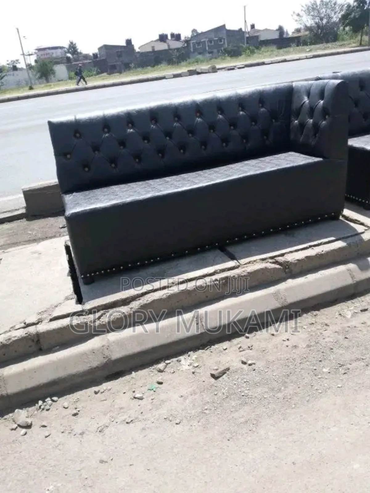 Black Restaurants and Bar Couches