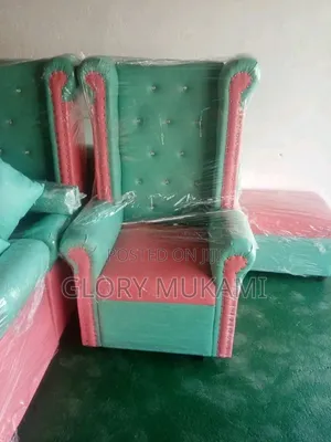 Green Pink Pedicure Set Chairs