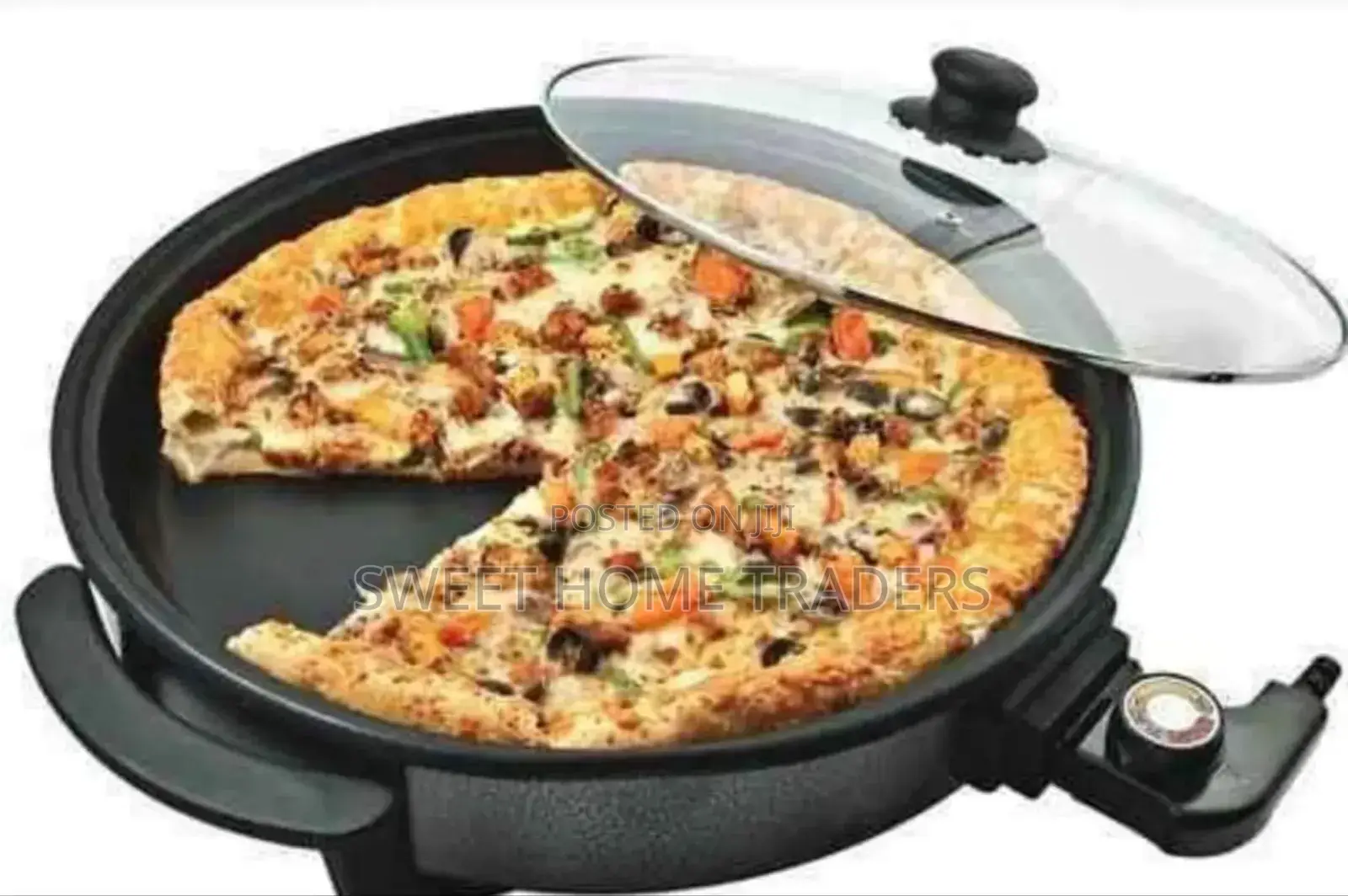 Electric 28cm Pizza Pan Non Stick