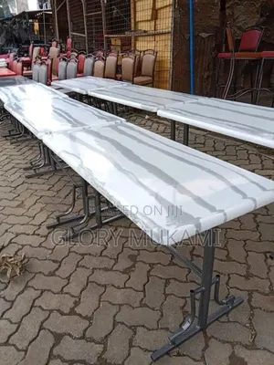 Marble Grey Restaurants and Bar Tables 4by2