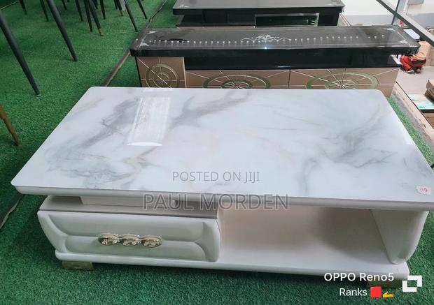 Pure Marble Coffee Table Set