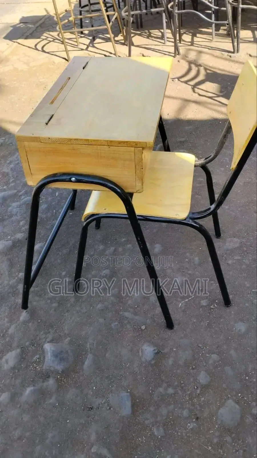 Modern School Locker and Chair