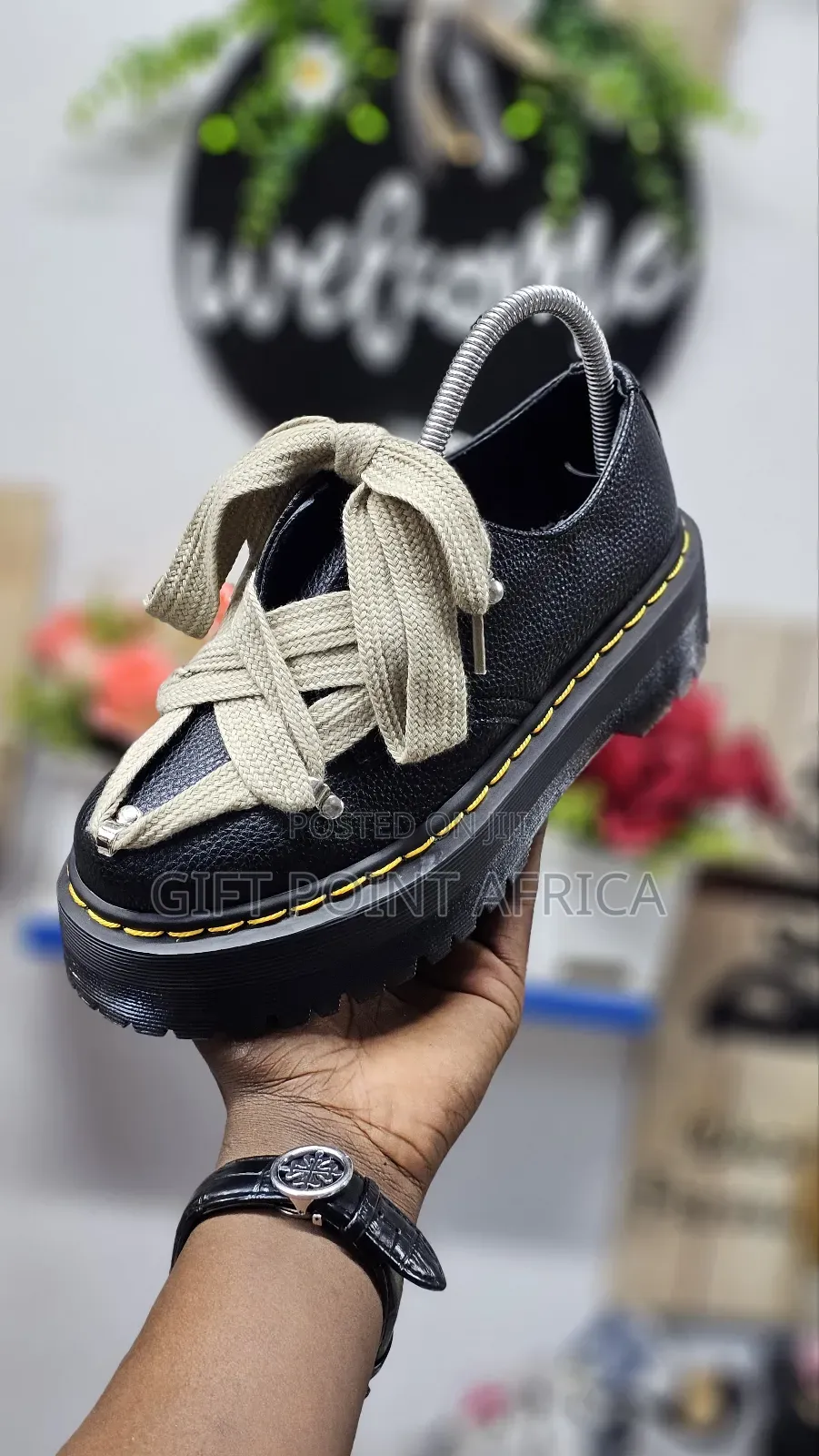 Unisex Dr Martens Leather Shoes