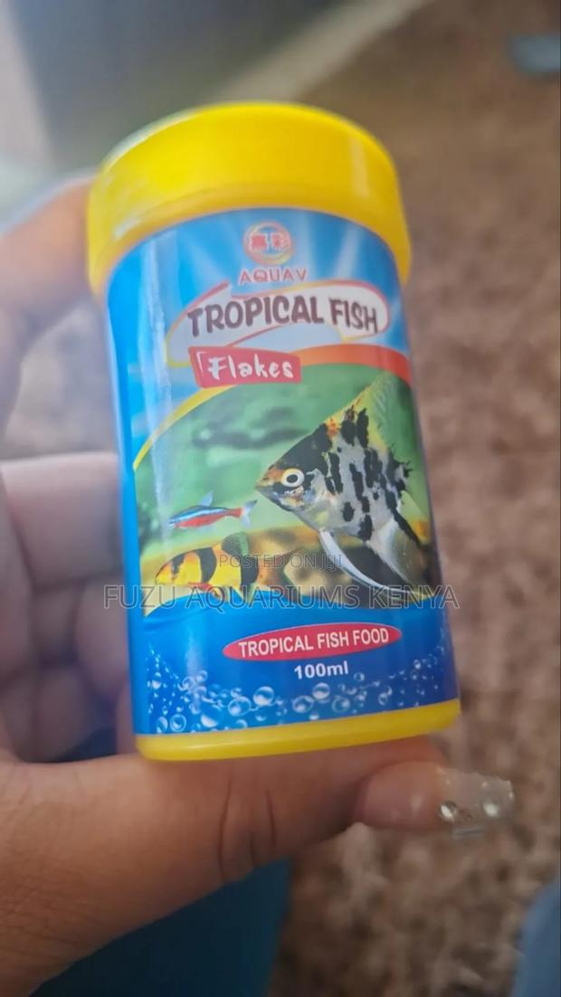 Fish Flakes for Fish Both Big and Small