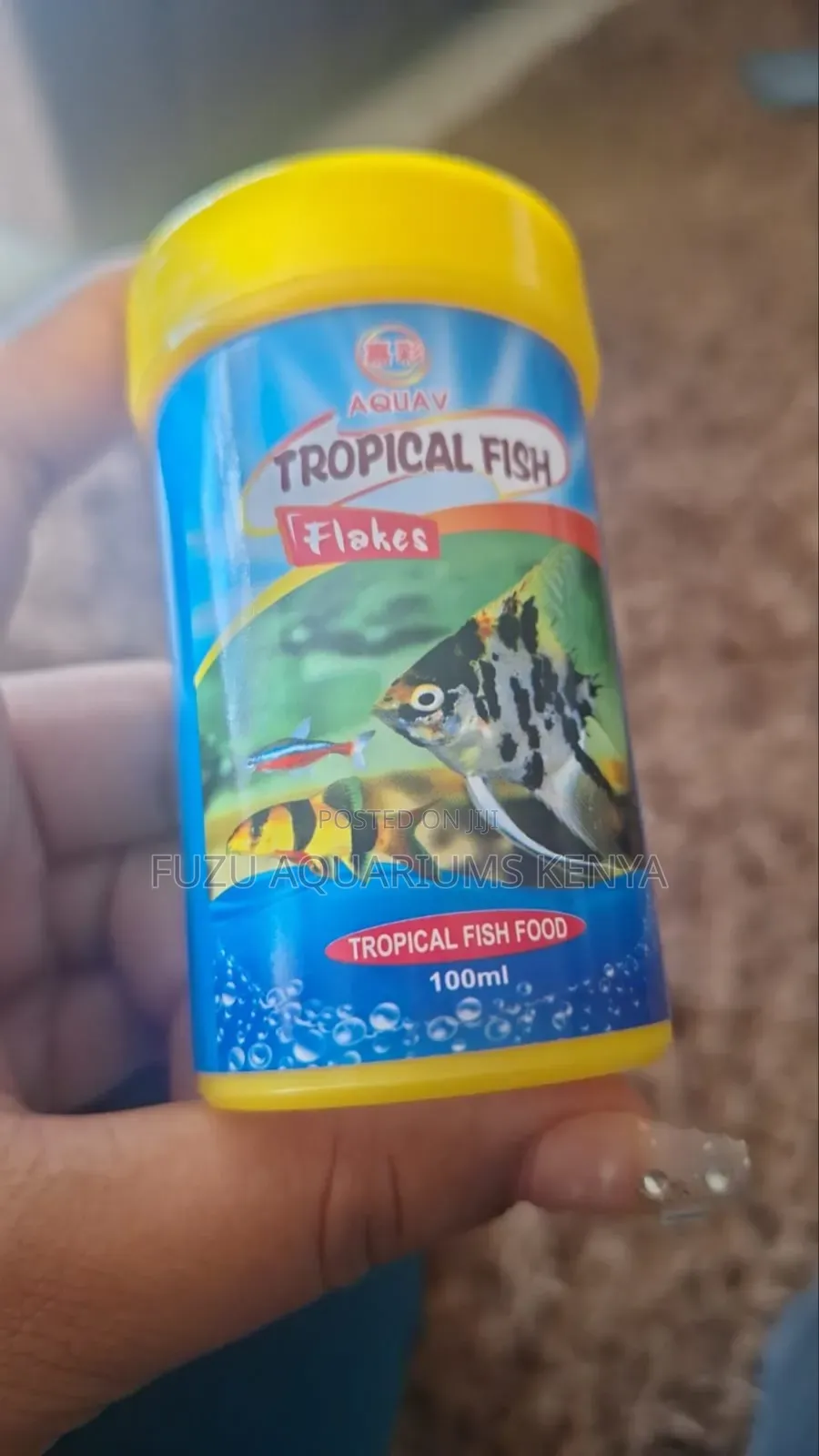 Fish Flakes for Fish Both Big and Small